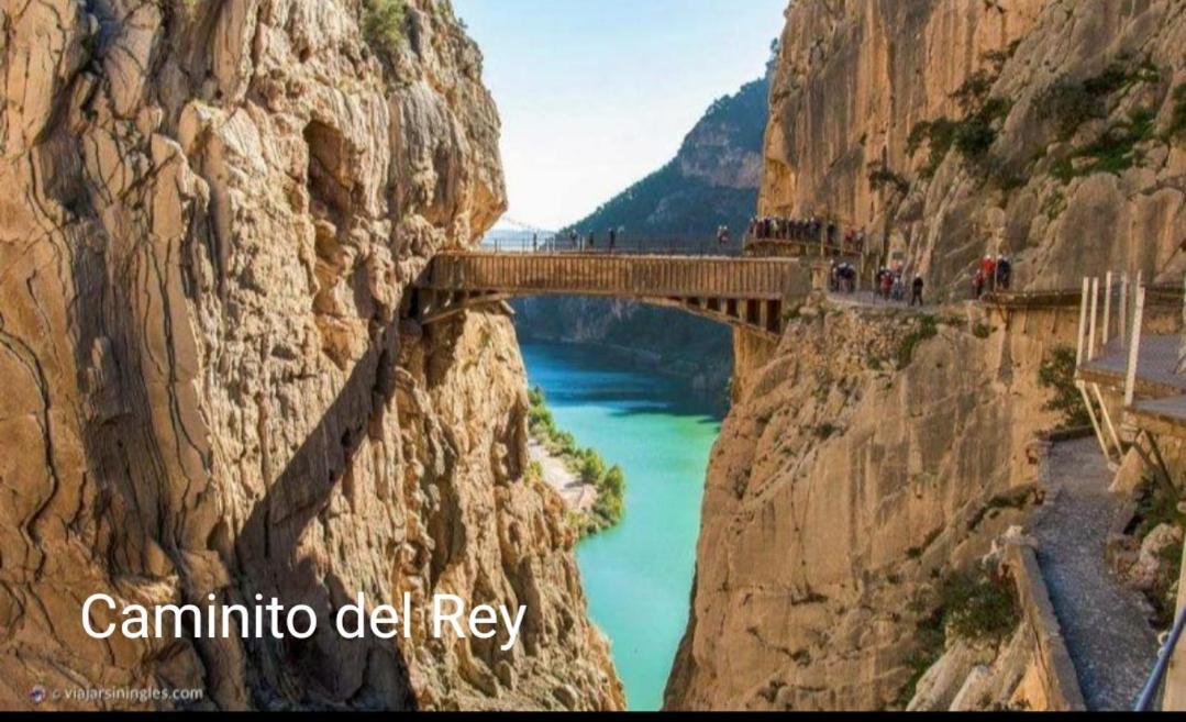Casa De La Abuela Tere Caminito Del Rey, Valle De Abdalajis, Malaga Kültér fotó